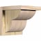 Ekena Millwork Crestline Rough Sawn Corbel w/Backplate, Douglas Fir, 8"W x 8"D x 8"H COR08X08X08CRE01RDF - alternate 1